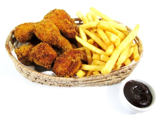 COXINHA DE FRANGO C FRITAS