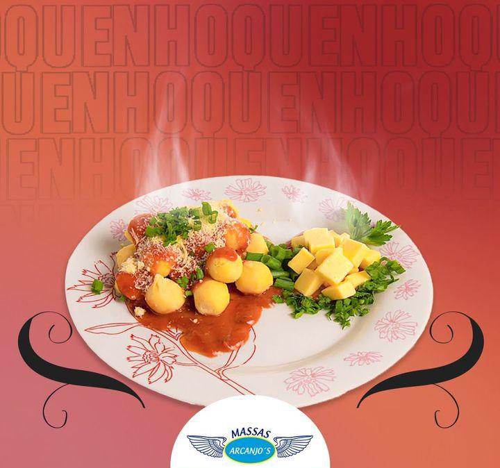 NHOQUE BATATA C/ MUSSARELA 1KG - ARCANJO