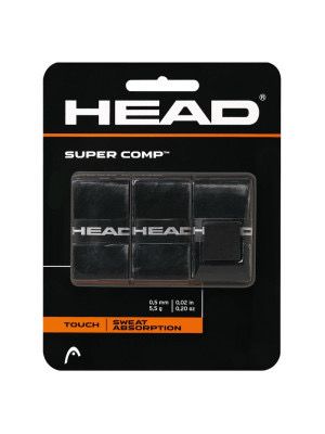 OVERGRIP HEAD PRETO 3UN