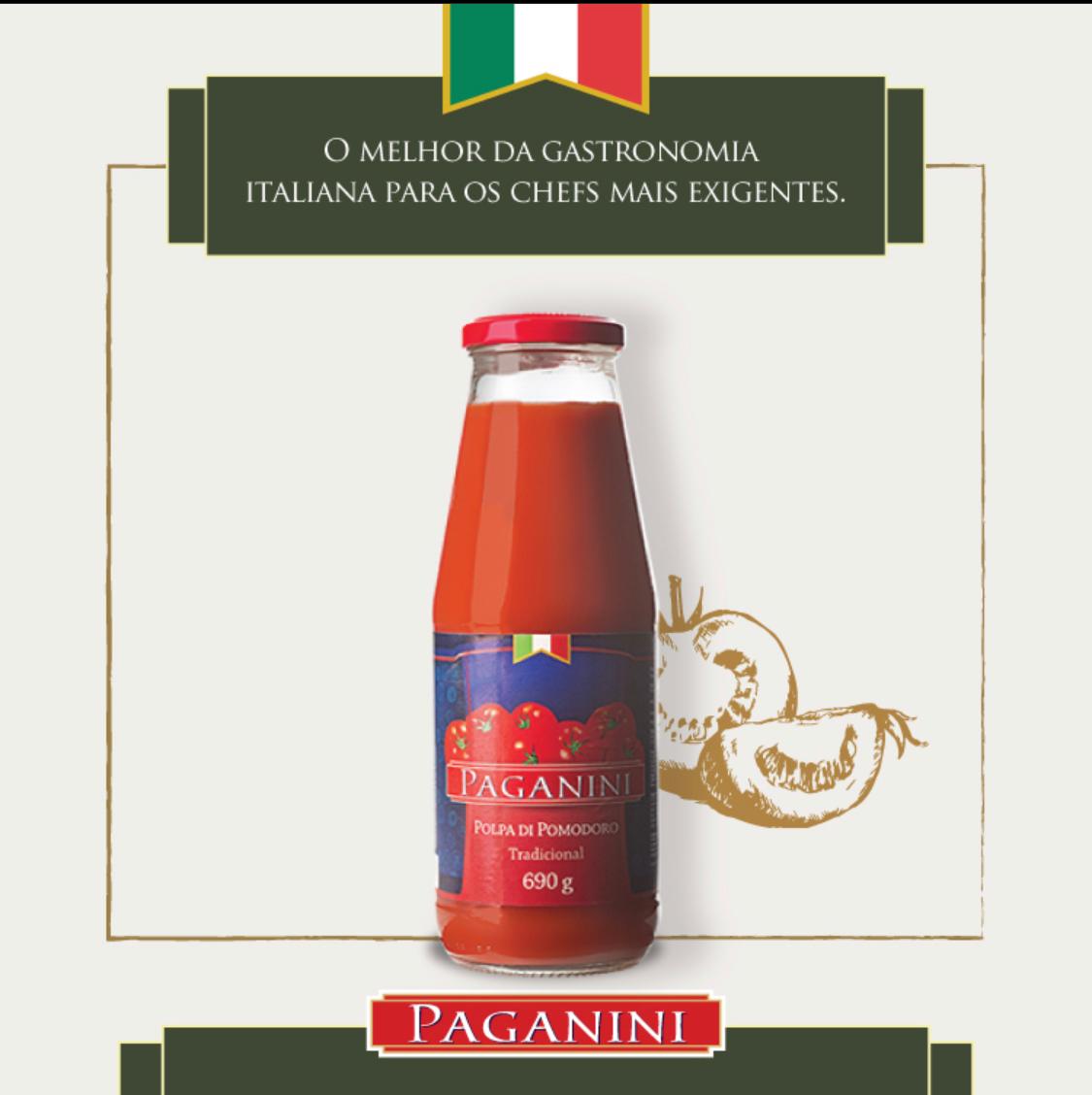POLPA DE TOMATE TRADICIONAL PAGANINI 690GR