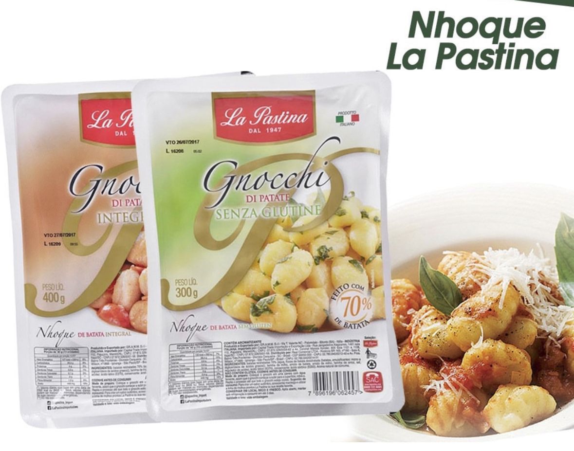 MAC S/ GLUTEN GNOCCHI LA PASTINA 300G