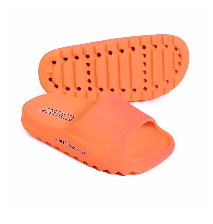 CHINELO SLIDE ZEIQ LARANJA 35/36