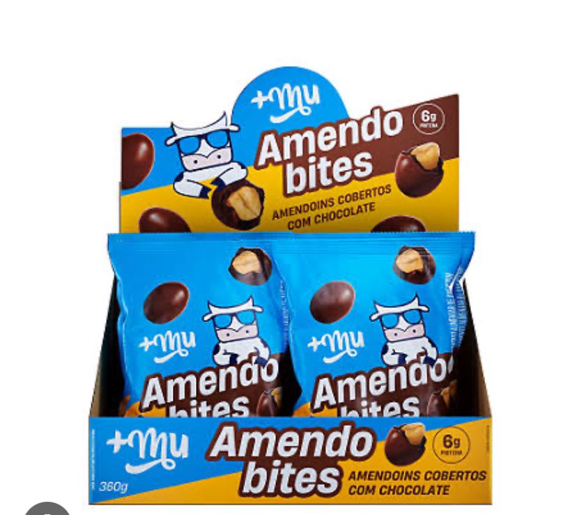 CHOCOLOTAS MAIS MU AMENDOIM C/WHEY 30G