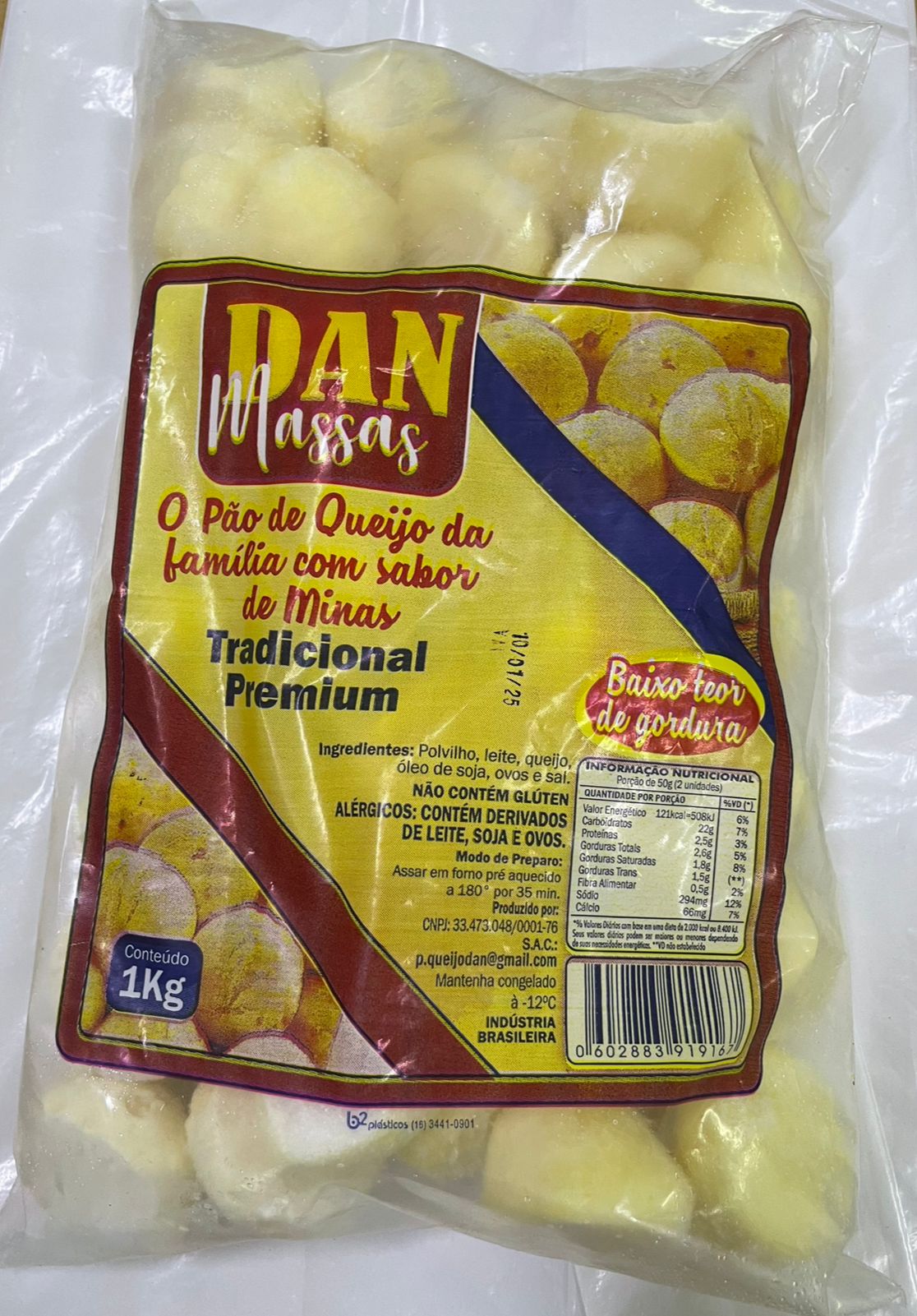 PAO DE QUEIJO TRAD 1KG