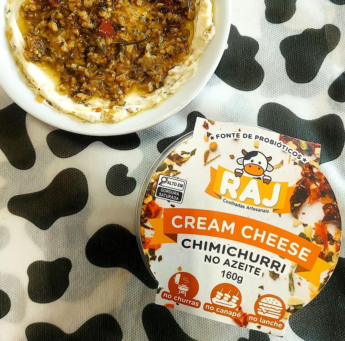 CREAM CHEESE CHIMICHURRI/AZEITE RAJ 160G