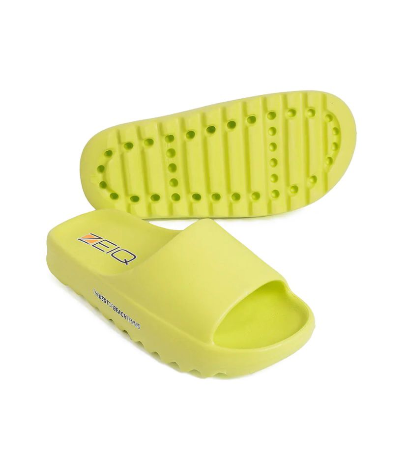 CHINELO SLIDE ZEIQ VERDE LIMA 35/36