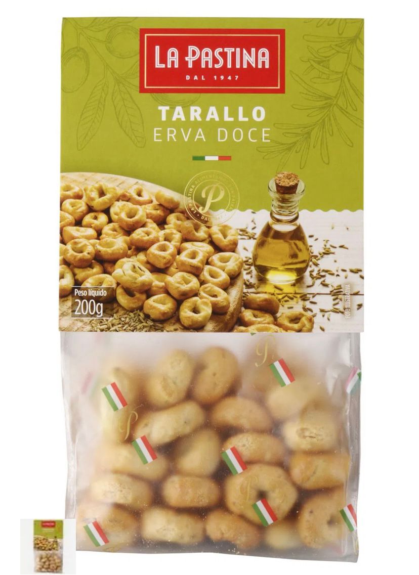 TARALLO DE ERVA DOCE LA PASTINA 200G