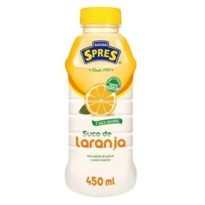 SUCO DE LARANJA NATURAL 450 ML