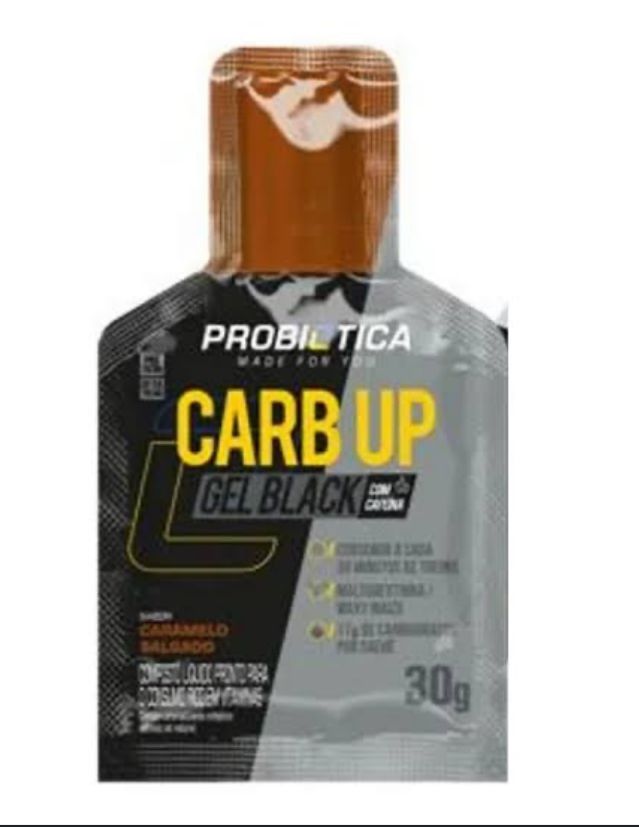 CARB UP BLACK CARAMELO SALGADO SACHO 30G