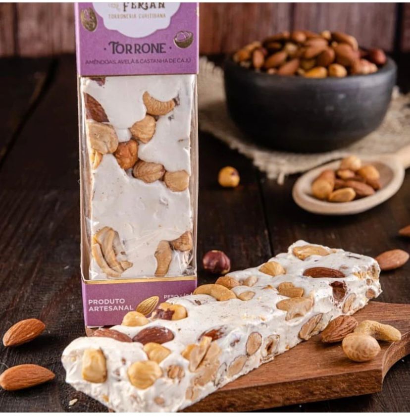 TORRONE AMENDOA/AVELÃ/CAST CAJU 90G