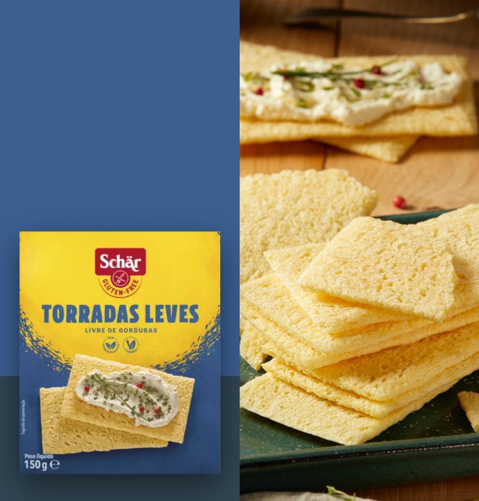 SCHAR TORRADAS LEVES S/ GLUTEN 150GR